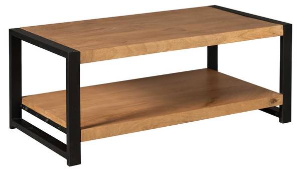 Couchtisch BOAZ Braun - Massivholz - 110 x 45 x 60 cm