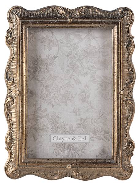 Fotolijst Alentina&Chic goud - kunststof - 2 x 24 x 19 cm