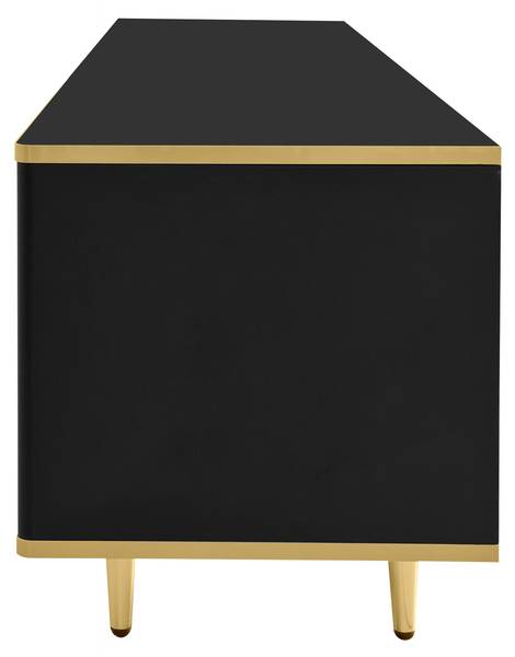 TV-Lowboard Eos Ⅰ zwart