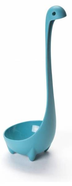Suppenkelle Nessie Blau - Kunststoff - 10 x 10 x 24 cm