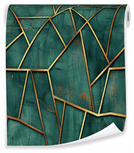 Vliestapete Geometrisch Abstrakt Tapete Fleece - Webstoff - 50 x 1000 x 1 cm