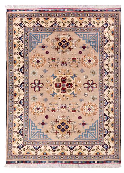 Orientteppich Oriental Beige - Naturfaser - 150 x 1 x 200 cm