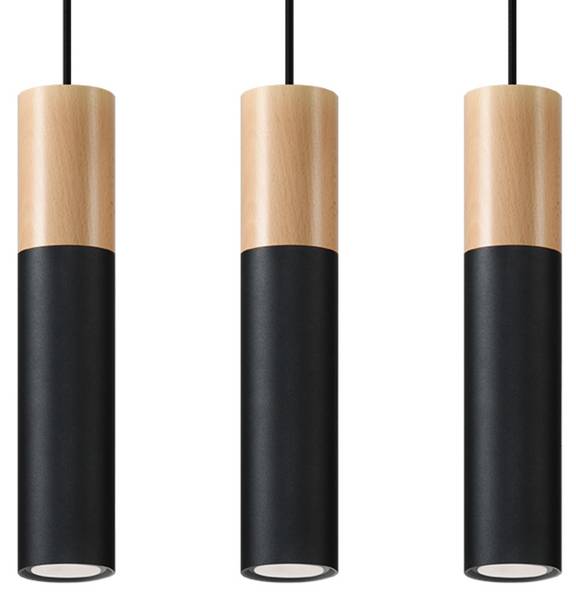 Pendelleuchten Pablo LED 3000K Schwarz