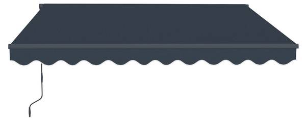 Monoblock Markise VECCHIO Grau - Polyester - 250 x 270 x 295 cm