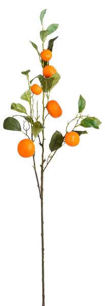 Dekozweig MEMIDE1743002 Orange - Kunststoff - 12 x 12 x 104 cm