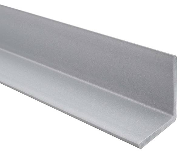 Winkelprofil Kantenschutz 735-KM Silber - Kunststoff - 2 x 4 x 90 cm