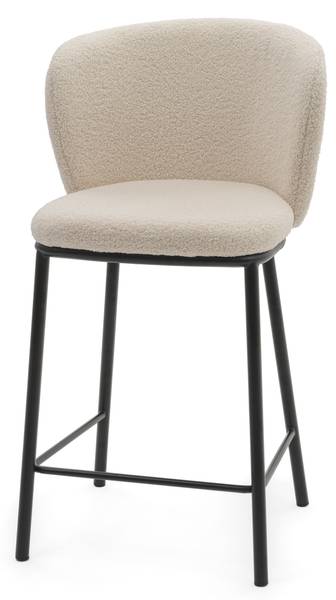 Barhocker BARI Boucle Ecru