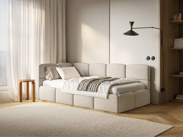 Jugendbett CLOUDY Creme