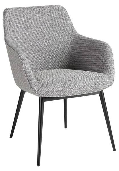 Stuhl 4222 Grau - Webstoff - 65 x 85 x 68 cm