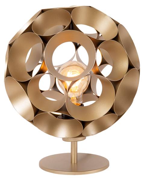 Lampe de table HANNELORE Laiton - Laiton mat