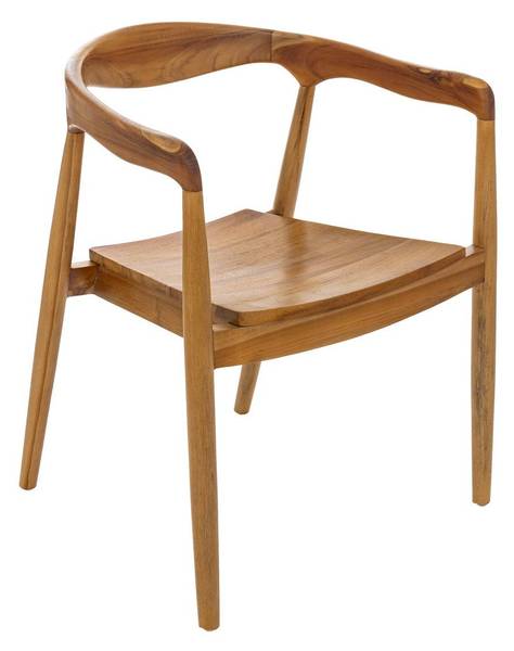 Sessel MIYAKO 2er-Set Braun - Strukturstoff - 57 x 77 x 61 cm