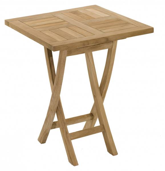 Gartenlounges - Mahlzeiten HARRIS Braun - Teakholz - 60 x 76 x 60 cm