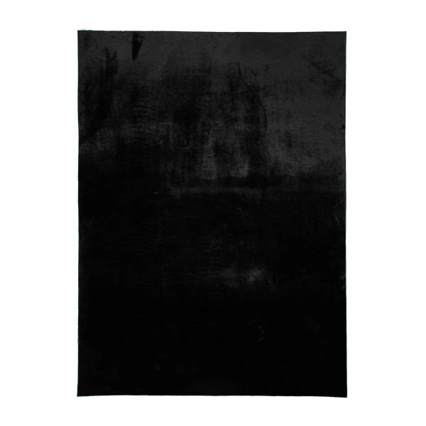 Teppich Cozy Schwarz - 80 x 140 cm