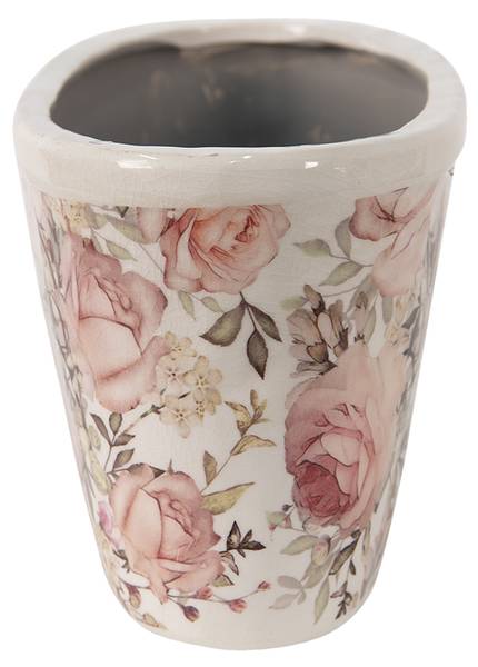 Blumentopf Montserratsi Pink - Keramik - 13 x 14 x 27 cm