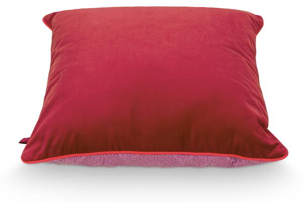 Sierkussen gewatteerd Daisy roze