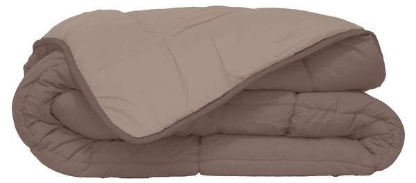 Bettdecke 3120760086544 Taupe - 1 x 200 x 200 cm