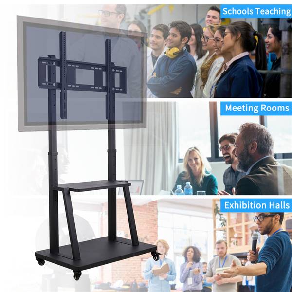 TV Ständer TV Standfuss  32–100 Zoll Schwarz - Metall - 50 x 172 x 83 cm