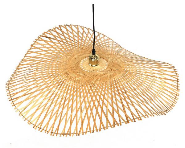 Hängeleuchte und Kronleuchter JURUA Braun - Holz teilmassiv - 80 x 120 x 80 cm