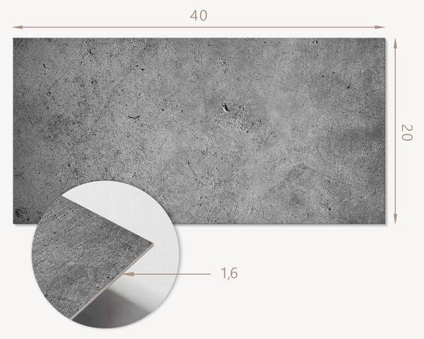 Vinylplatte 00027443 (10er-Set) 40 x 20 cm
