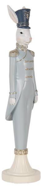 Dekorationsfigur Kaninchen Easter&Ayden Weiß - Kunststoff - 11 x 45 x 11 cm