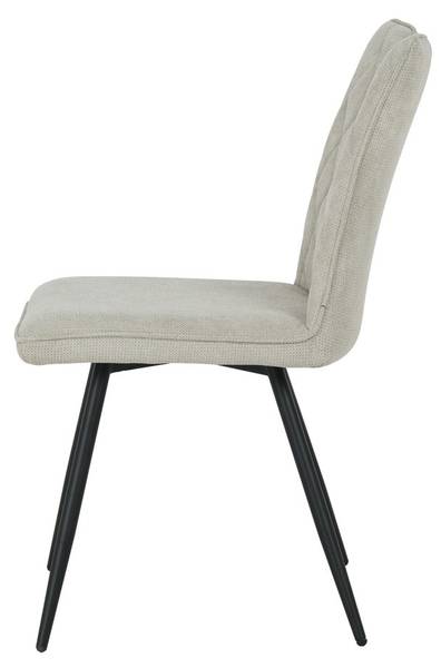 Polsterstuhl DALIA Braun - Creme - 64 x 86 x 64 cm