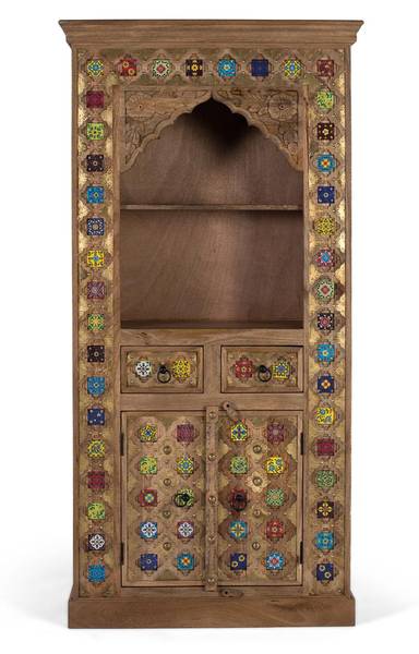 Möbel 2178 Marron - Bois massif - 90 x 180 x 40 cm