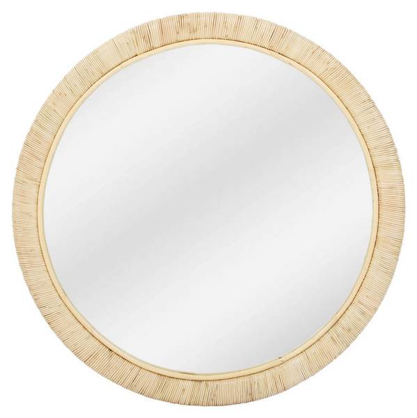 Spiegel DARWIN Braun - Rattan - 75 x 4 x 75 cm