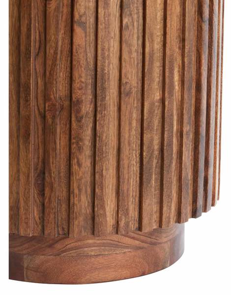 Beistelltisch Kiyose Braun - Holzwerkstoff - 33 x 47 x 33 cm