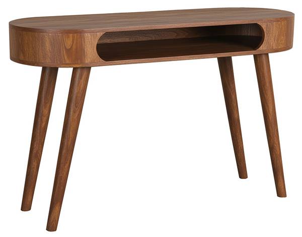 Schreibtisch BELLA Braun - Holzwerkstoff - 120 x 77 x 42 cm