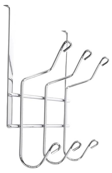 Türgarderobe PURISTA Silber - Metall - 25 x 21 x 13 cm