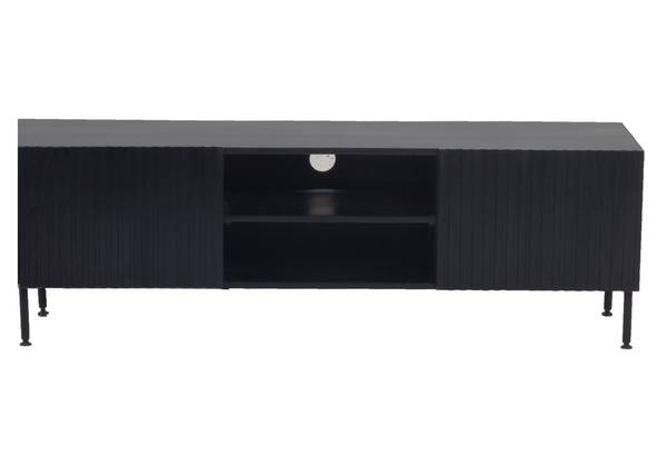 Tv-meubel Roman zwart - metaal - 150 x 50 x 40 cm
