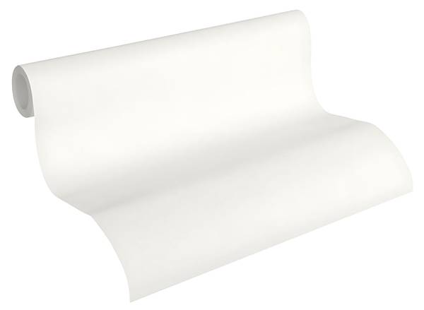 Vliestapete 349323-GU Weiß - Fleece - 53 x 1005 x 1 cm