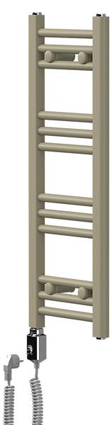 Handtuchheizkörper elektrisch SAHARA Beige - Metall - 35 x 7 x 84 cm