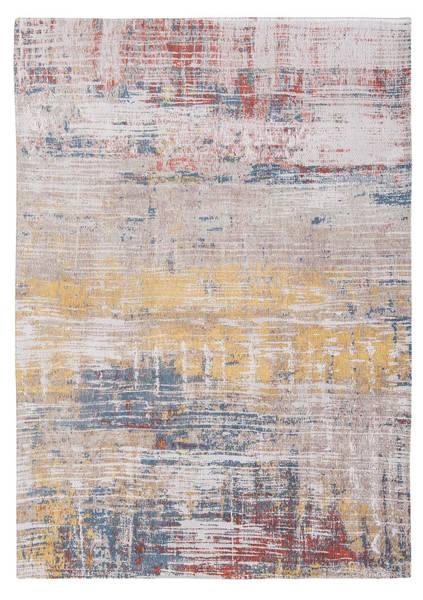 Kurzflorteppich Streaks Montauk Multi Baumwolle / Polyester - 170 x 240 cm