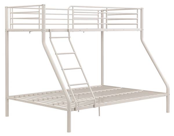 Etagenbett ELEVATIO Beige - Metall - 199 x 163 x 147 cm