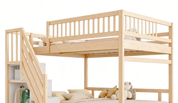 Etagenbett  Eos Ⅳ Holz - 145 x 174 x 205 cm