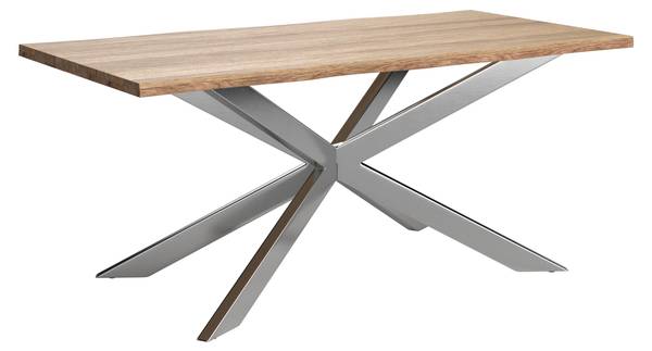 Tischplatte NOAH Braun - Holz teilmassiv - 160 x 4 x 90 cm
