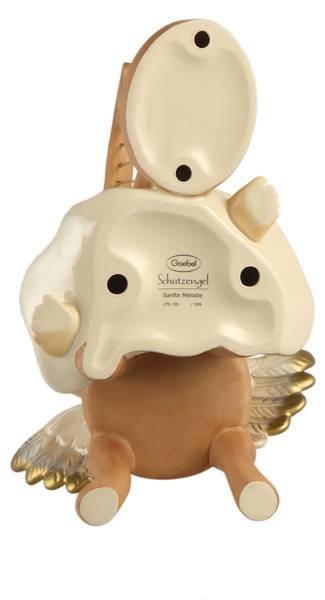 Engel Sanfte Melodie Rot - Porzellan - 27 x 36 x 35 cm