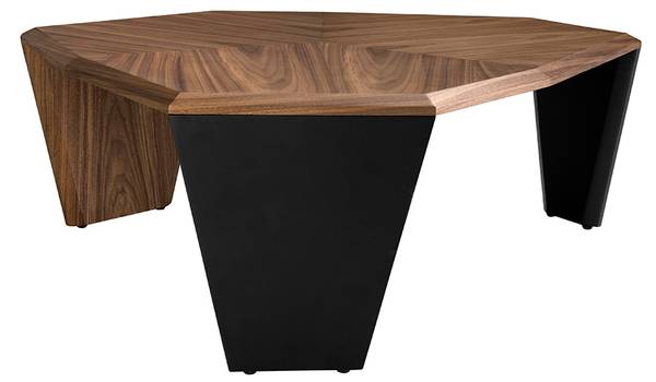 Couchtisch 2136 Braun - PVC - 115 x 40 x 96 cm