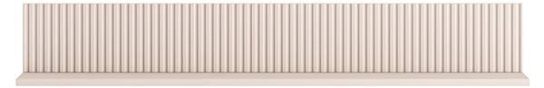 Wandplank DUNEA grijs - melamine - 120 x 18 x 20 cm