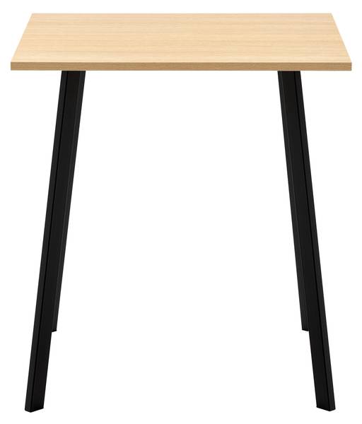 Esstisch EMIL -BASED- Braun - Holzwerkstoff - Metall - 70 x 75 x 70 cm