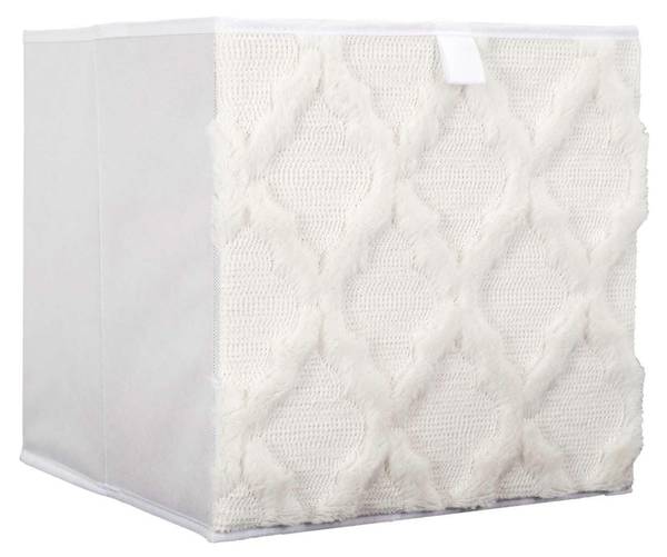 Textilbehälter Bohocube Beige - Textil - 30 x 30 x 30 cm