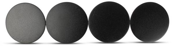 Untersetzer Cheers - 4er-Set Schwarz - Durchmesser: 1000 cm