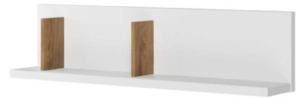 Wandregal SIMI Weiß - Holzwerkstoff - 120 x 30 x 22 cm