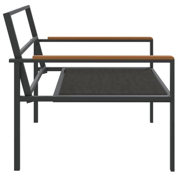 4-tlg. Garten-Lounge-Set XT2459 Grau - Kunststoff