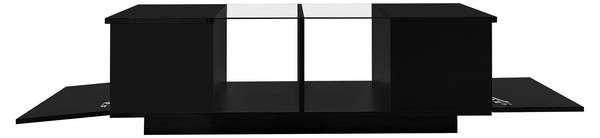 Salontafel GLOWGlass Ⅱ zwart