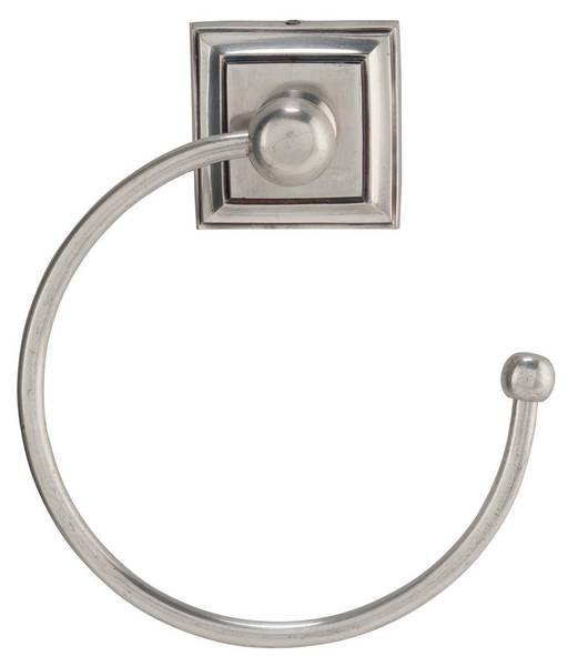 Wandhandtuchhalter ALPHA Silber - Metall - 5 x 17 x 15 cm