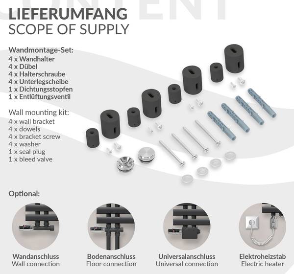 Radiateur Iron EM 299070460 60 x 100 cm