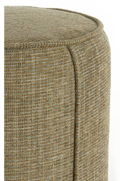 Sitzpuff Domoni Grün - Strukturstoff - Flachgewebe - 50 x 40 x 50 cm