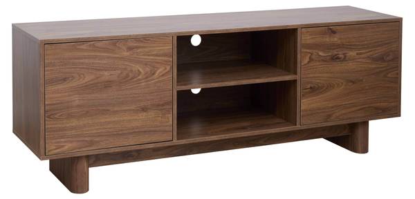 TV meubel Bowy donker eikenhout - teakhouten look